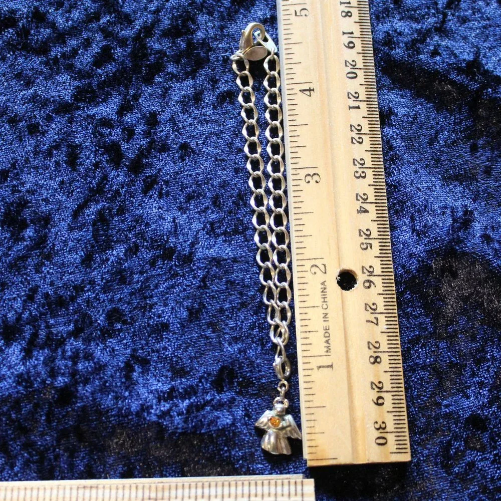 Silver toned Angel bracelet - Picture 2 of 2